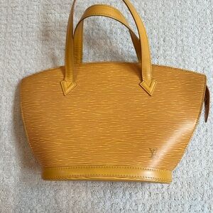 Louis Vuitton Mustard Yellow Tote Bag